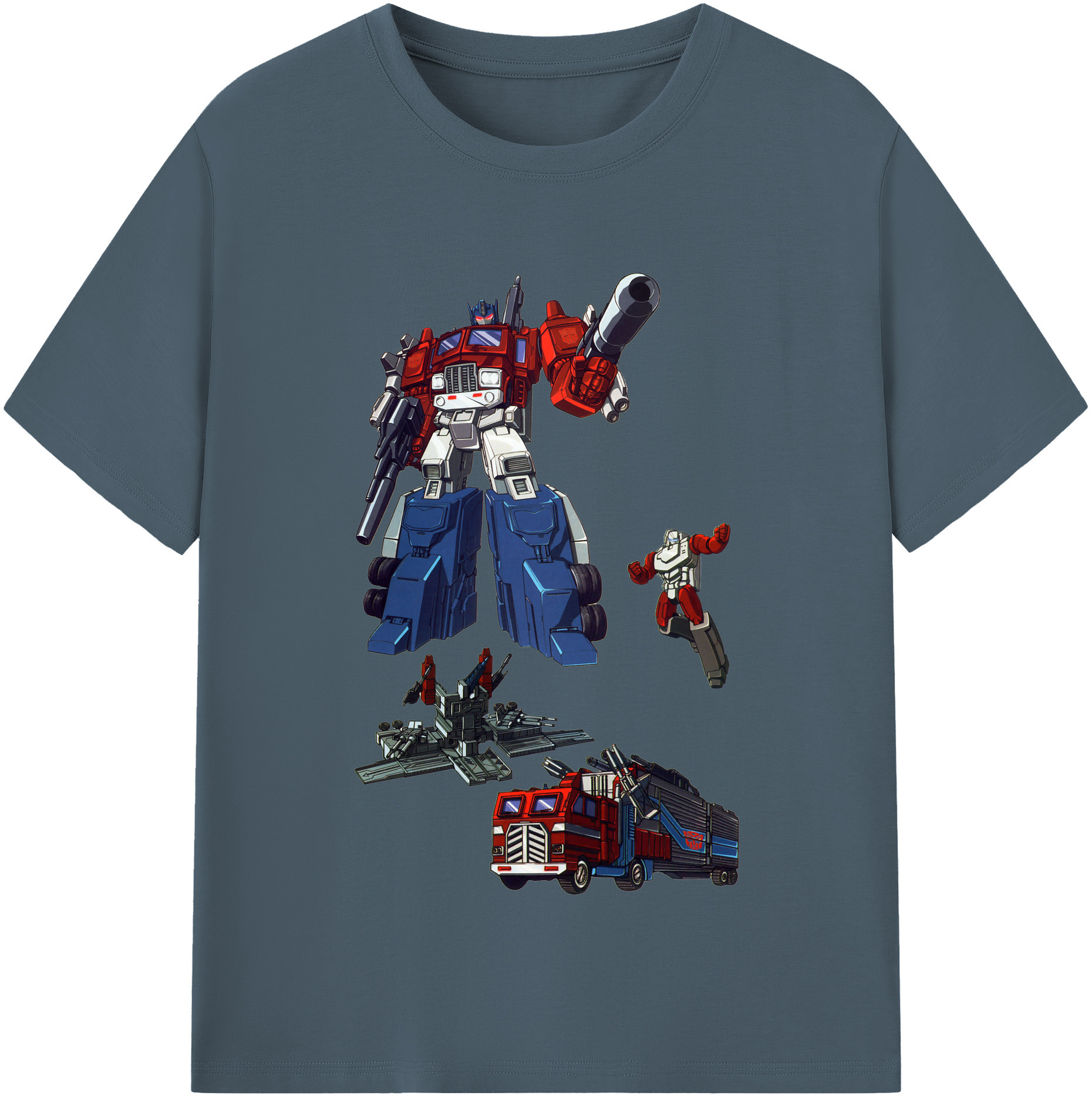 （画像用）  綿100％半袖Tシャツ（フロントプリント）